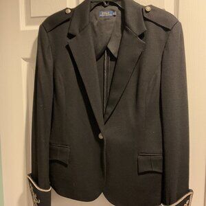 Gently used Polo Ralph Lauren wool crop sweater/jacket 12